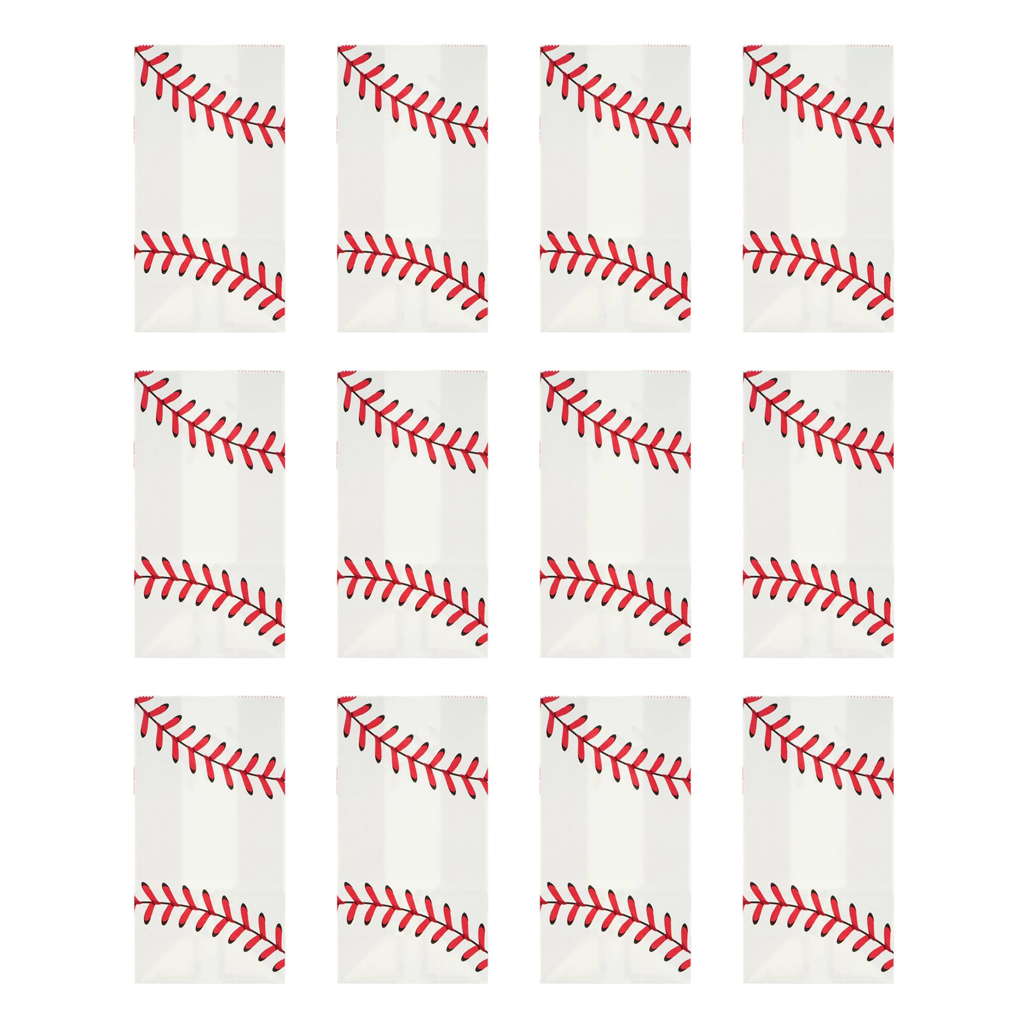 Baseball Favor Bags, 12ct. by Celebrate It™